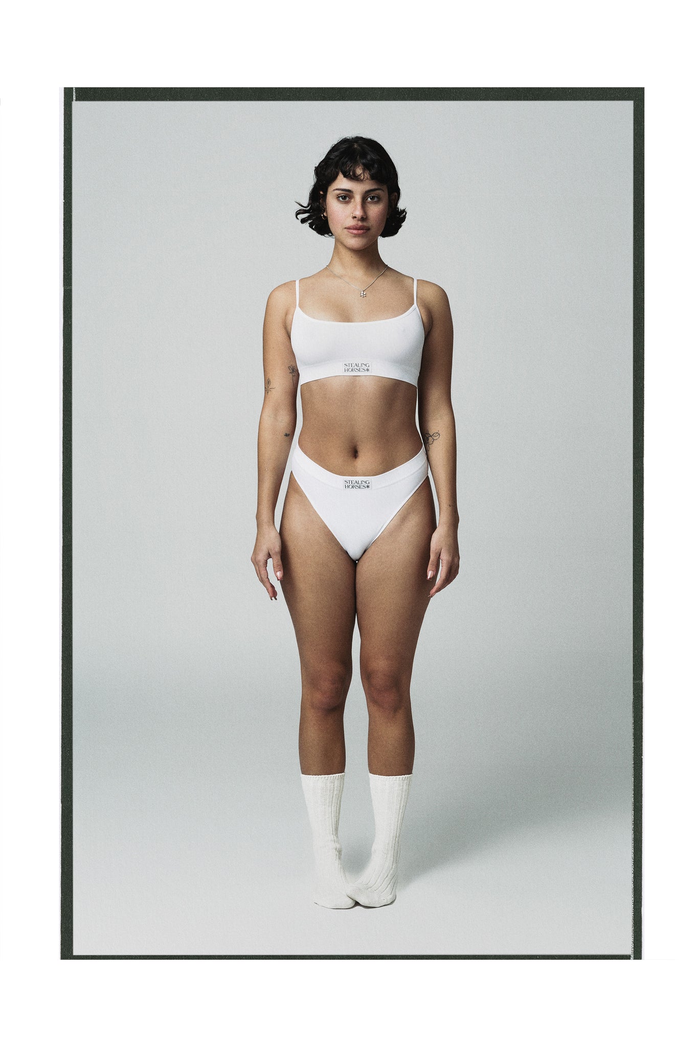 Rib Brief - White